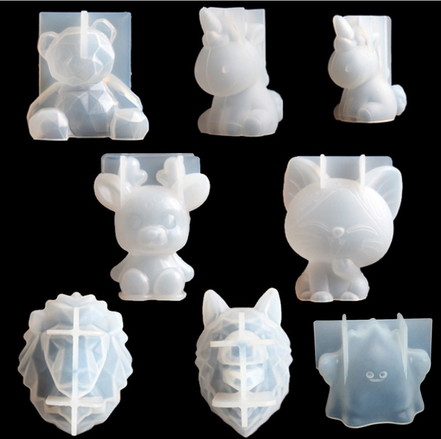 Przezroczysty jednorożec silik – Candle Molds recenzja i cena