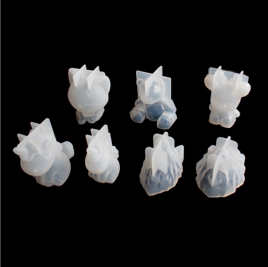 Przezroczysty jednorożec silik – Candle Molds recenzja i cena