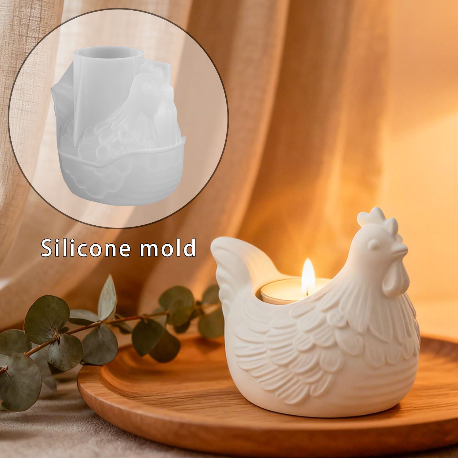 Forma silikonowa DIY 3D na świ – Candle Molds recenzja i cena