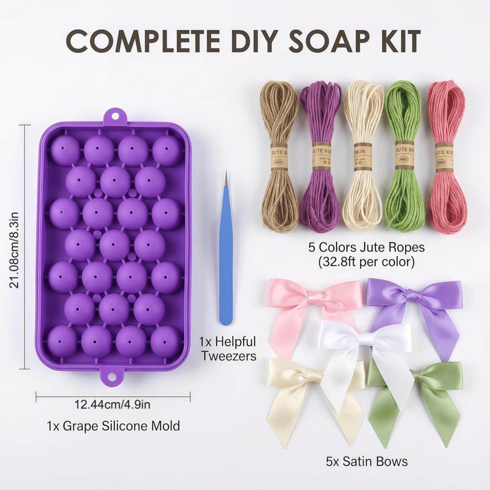 Forma do mydła w kształcie win – Candle Making Kit recenzja i cena